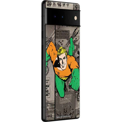 DC Comics Aquaman Classics Art Google Pixel 6 Skin